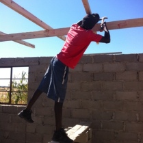 Joseph building the new home for the family